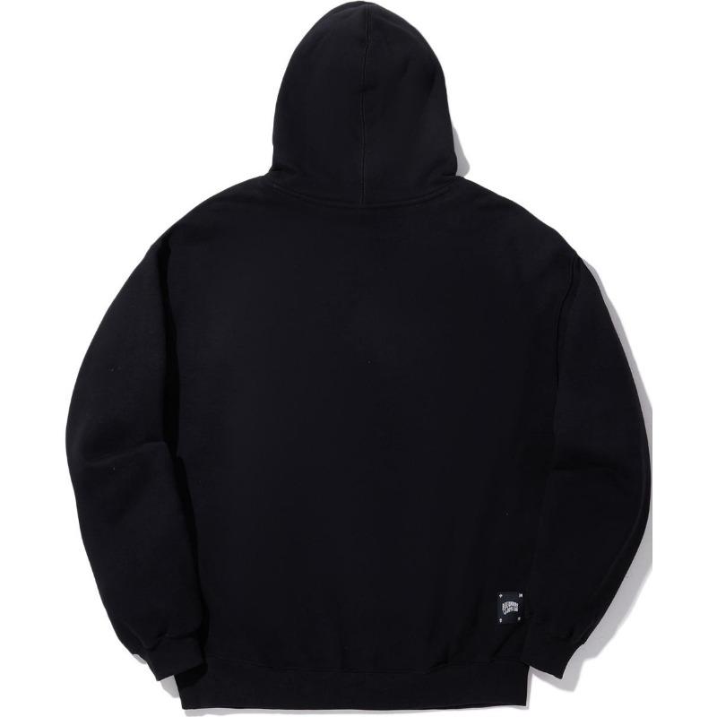 Ли Нин X Billionaire Boys Club Коллаборация Серия Скейтбордов Удобная Худи с Принтом Букв Универсальная Худи Мужские Худи Черный AWDUG99-4