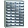 TRUSCO Van Rack Case 4 8 Transparent 348mm Wide X 181mm Deep X 481mm C-Type, Columns, Tiers, Drawers, High, C-48