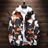Hooded Camouflage Windbreaker Outdoor Running Quick-drying Coat Spring and Autumn Men's Light Casual Jacket Windproof Jacket