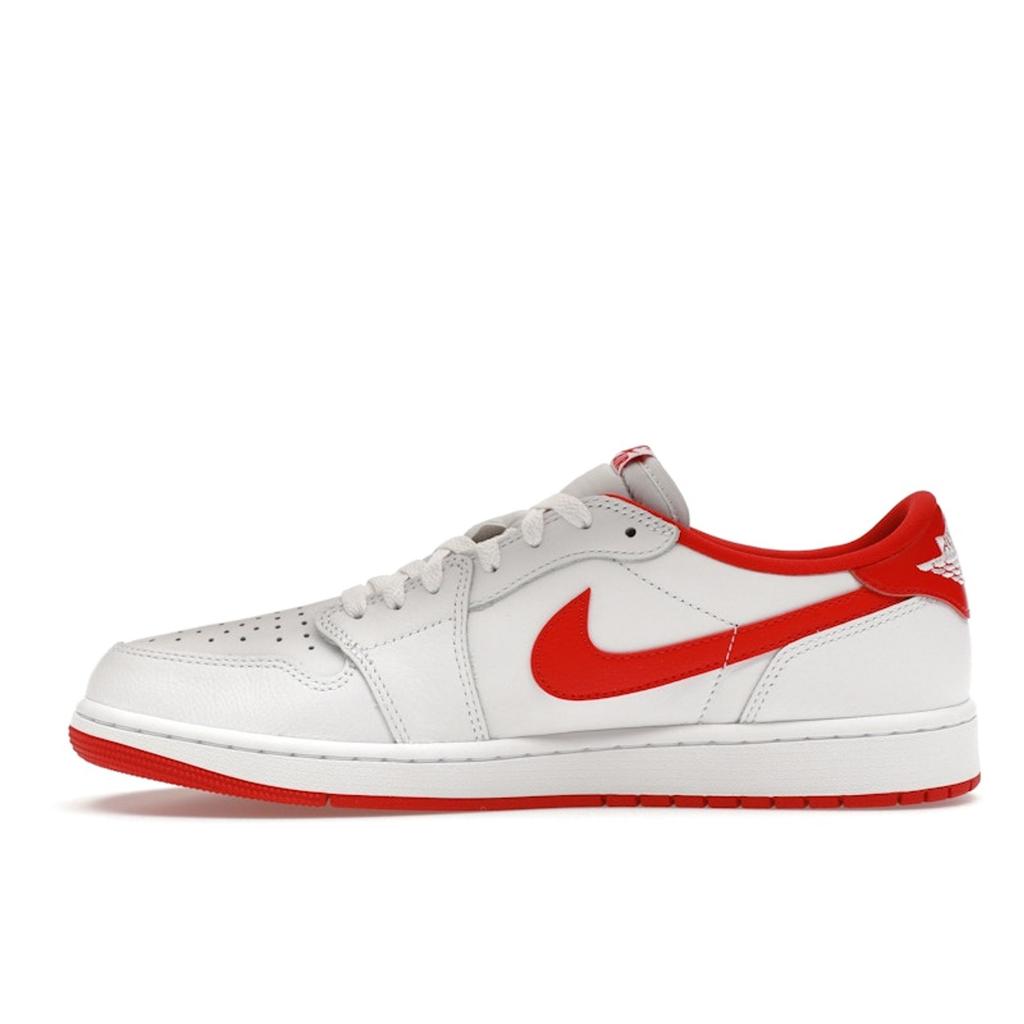 Air Jordan 1 Retro Low OG University Красные кроссовки унисекс Белые CZ0790-161