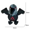 TreasuringU Halloween Devil Plush Toys Horror Hellion Raven Crow Fuzzy Dolls Happy Halloween Party Gifts Decoration