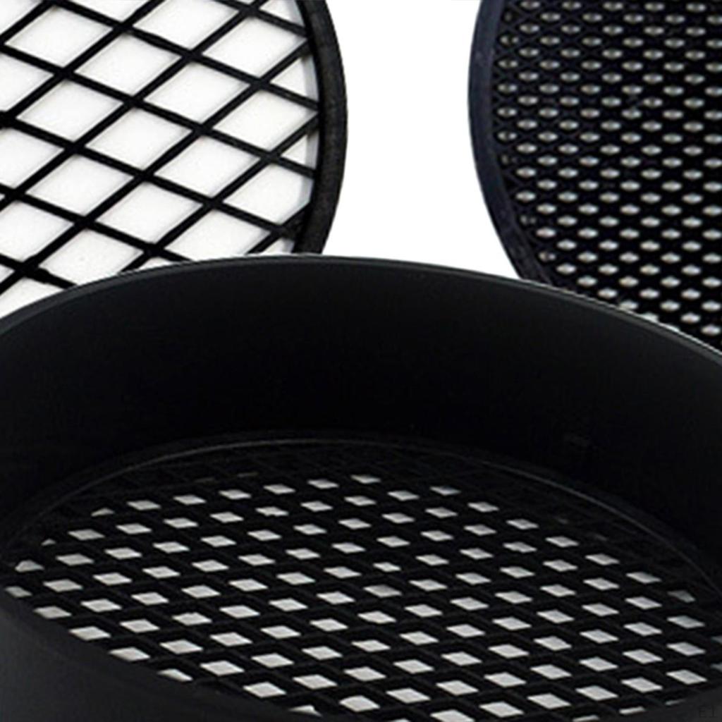 Garden Riddle Sieve Gardening Sifter Hand Tools Differing Hole Sizes Interchangable Mesh Sifting