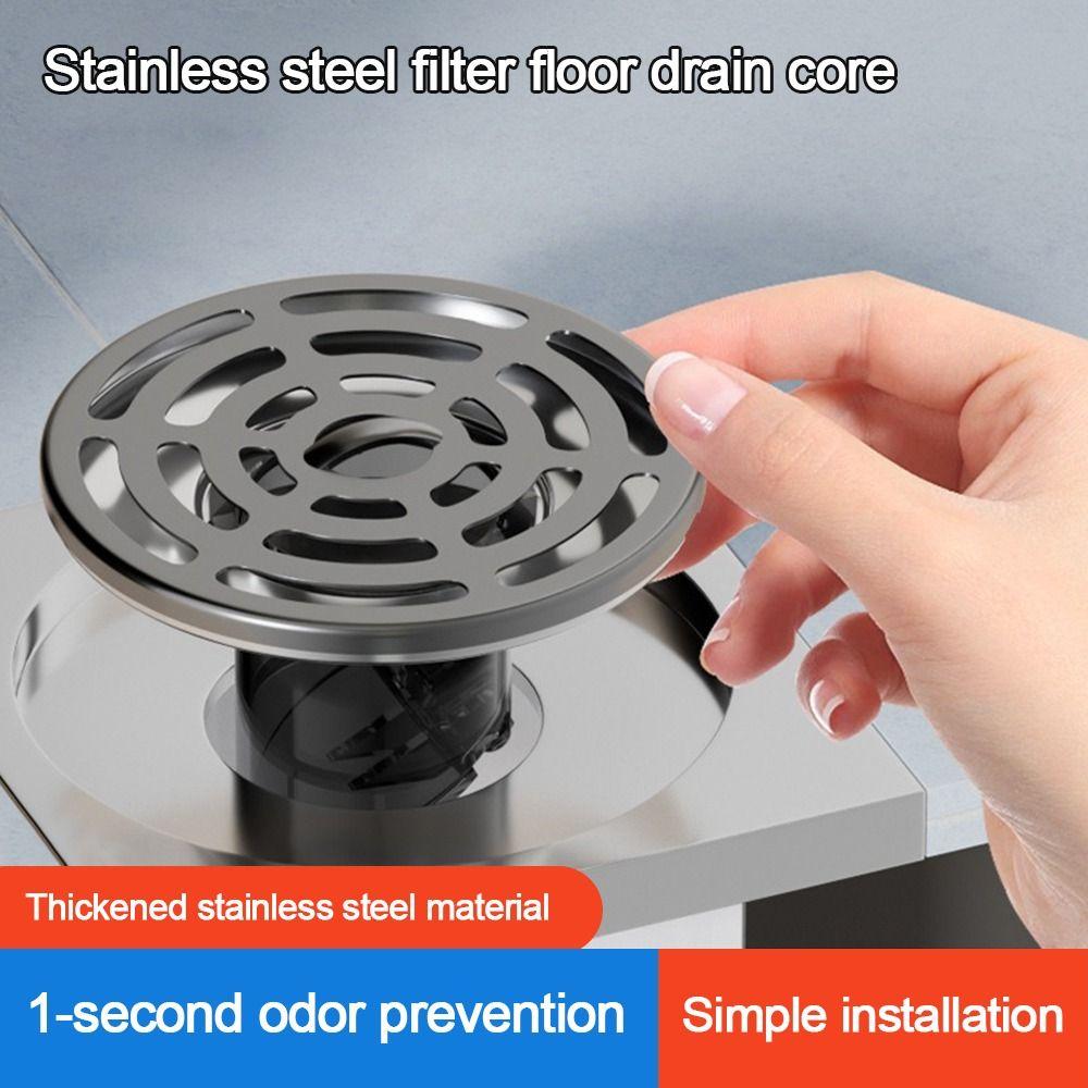 Anti Odor Sink Strainer Insect Prevention Sewer Drain Filter Plug Kitchen Bathroom Accessories