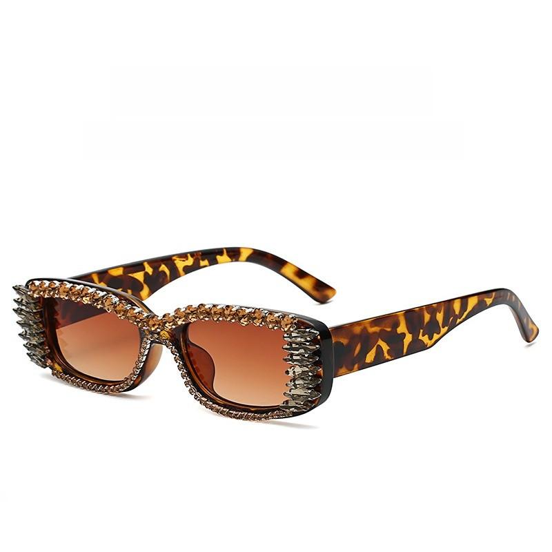 Fashion Square Pc Sunglasses With Uv400 Protection For Travel And Party