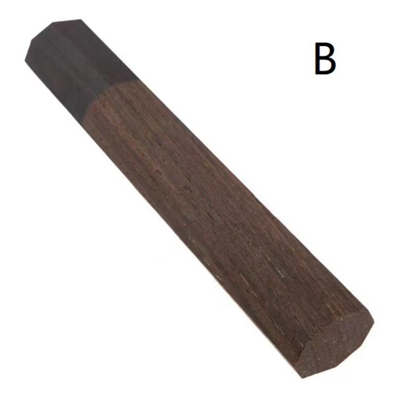 Восьмиугольная рукоятка для ножа DIY, полуфабрикат, ручная работа, материал для ножа из дамасской стали, рукоятка для кухонного ножа