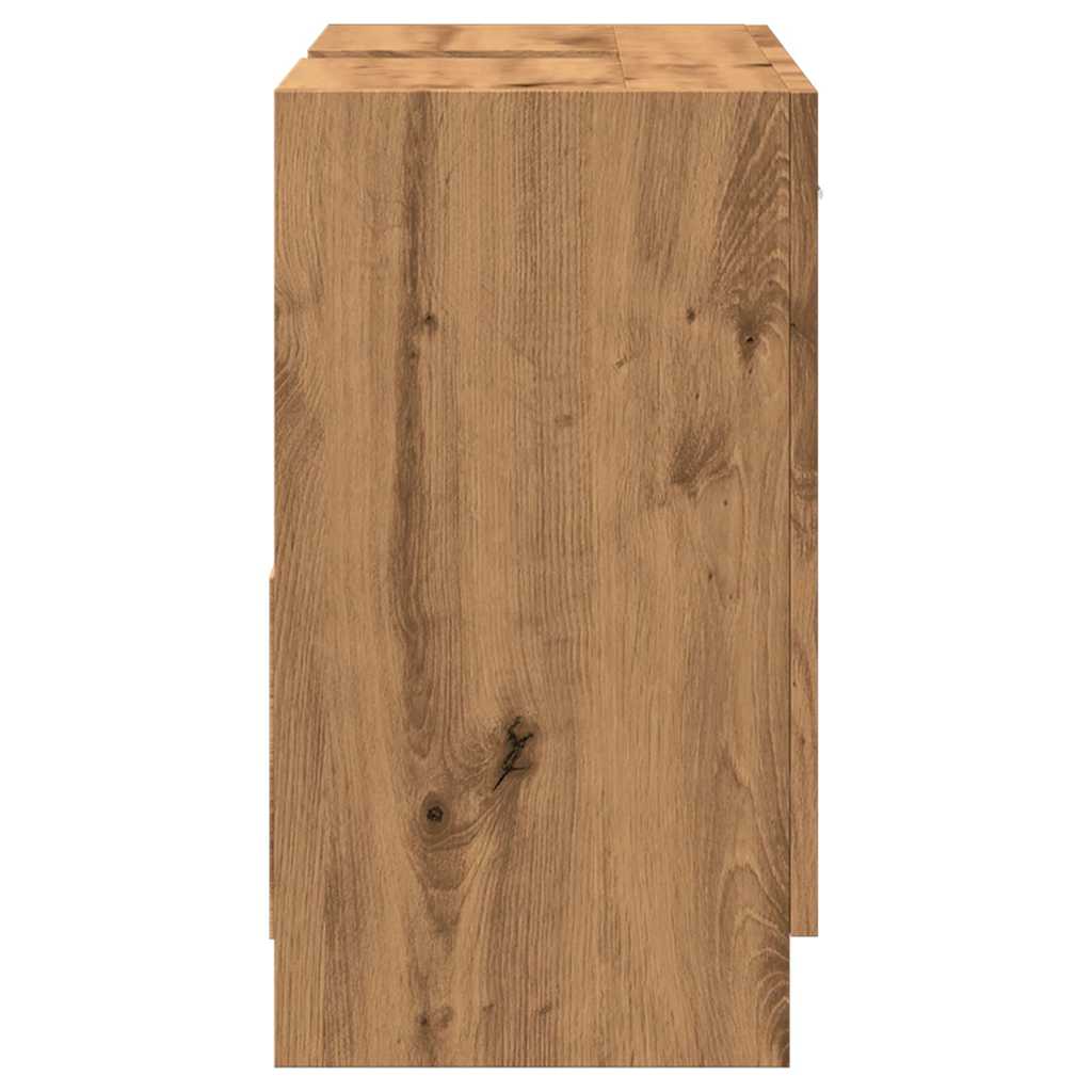 Artisan Oak Washbasin Cabinet 63 x 30 x 54 cm Particleboard