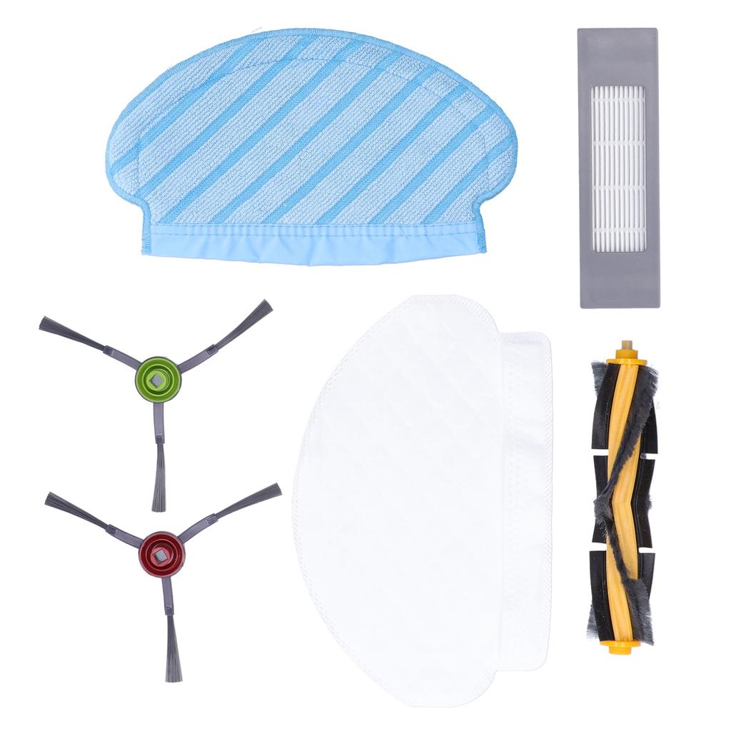 Основная боковая щетка фильтр моющаяся тряпка одноразовая тряпка комплект подходит для DEEBOT OZMO 950 920 подметальная машина