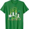 Учитель химии День Святого Патрика Научная лаборатория Футболка
