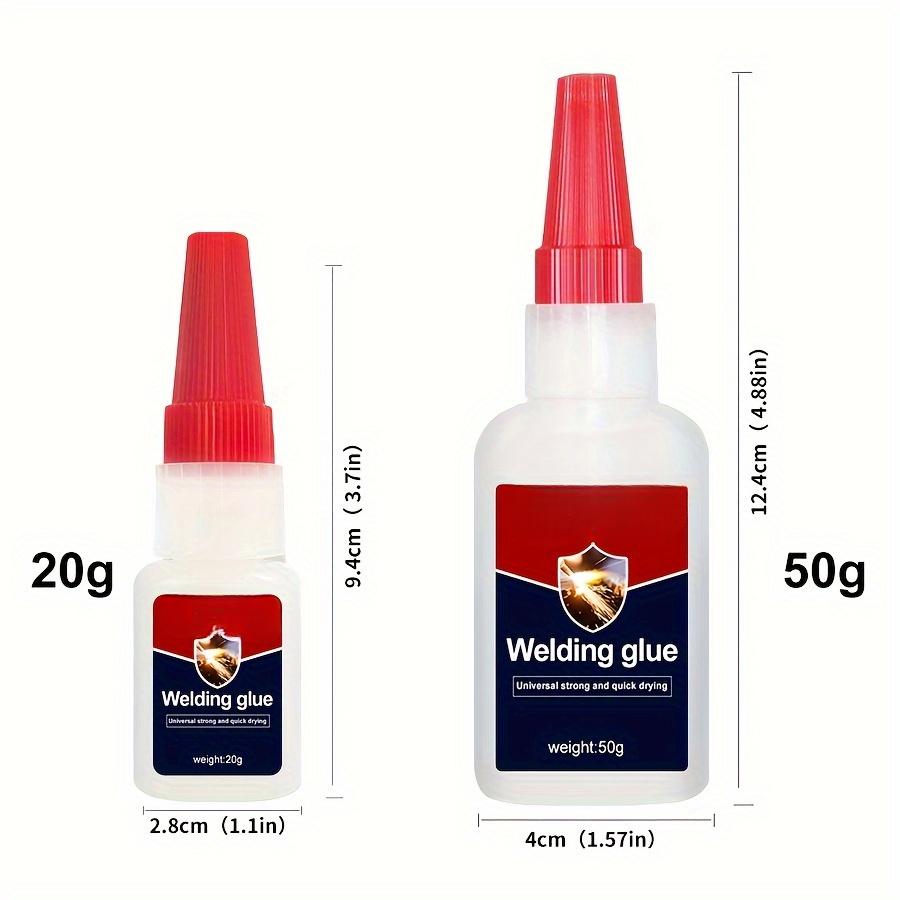 Super Glue Quick 10 Second Cure, Strong Bond for Plastic, Metal, Wood, Stone, Ceramic, Glass Multi-Purpose Epoxy Resin Adhesive