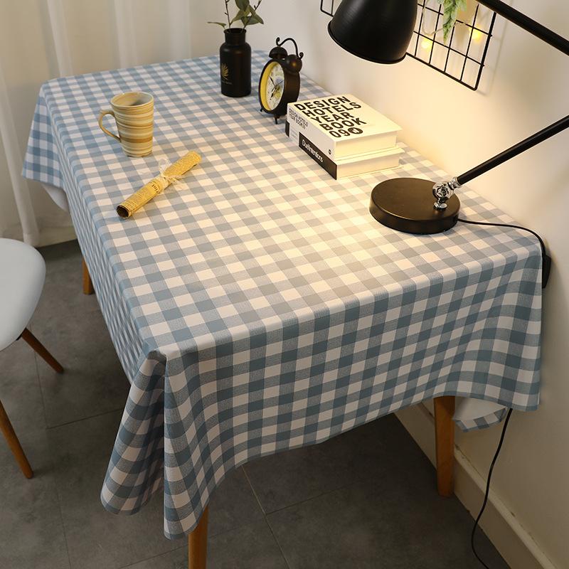 Скатерть Водонепроницаемая и Маслостойкая Не требующая стирки Настольная Прямоугольная Скатерть для Обеденного Стола Скатерть для Кофейного Столика ПВХ Накладка на Стол