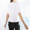 Puma X Sophia Дышащая футболка с круглым вырезом и принтом букв, с коротким рукавом, женский топ, белый 578561-02