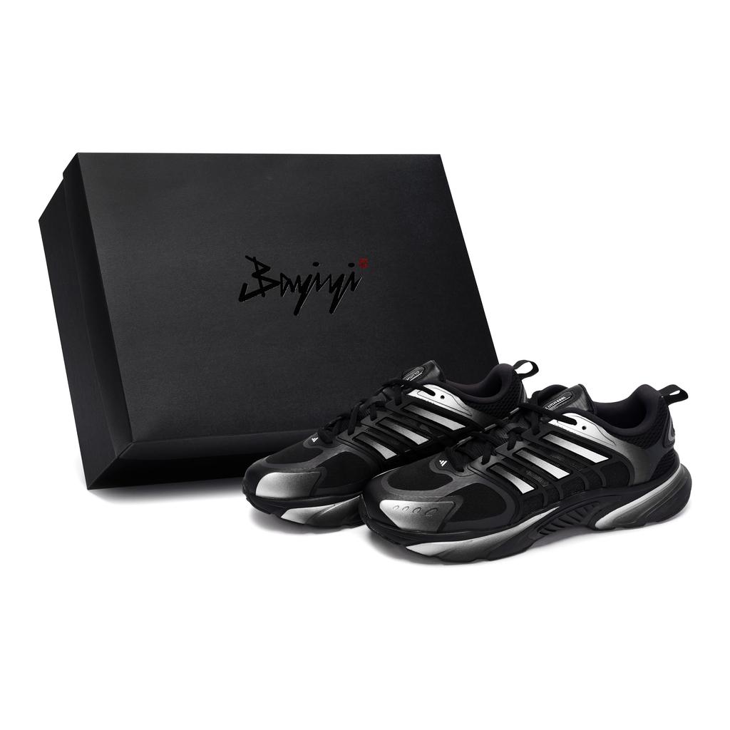 adidas Climacool Ventania Устойчивые к истиранию Низкие Беговые Кроссовки Унисекс Черный Серебристый JQ4900(Team80-S-BOX)