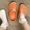 Hole Shoes Students Wear Simple Waterproof Breathable Sandals Cartoon Versatile Cute Seaside Beach Non-slip Cool Slippers