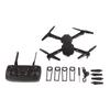 Black Folding Drone with Spare Wind Blade USB Cable Remote Control 4K Camera HD 4 Shaft Foldable