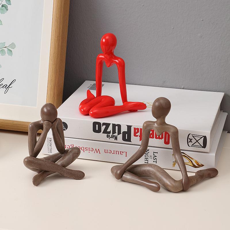 Minimalist Abstract Art Ornament for Office and Home Décor