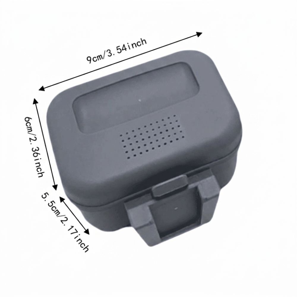 2PCS Waterproof Bait Cooler Box 9*6*5.5cm Fishing Bait Box Fishing Live Bait Box  River Fishing