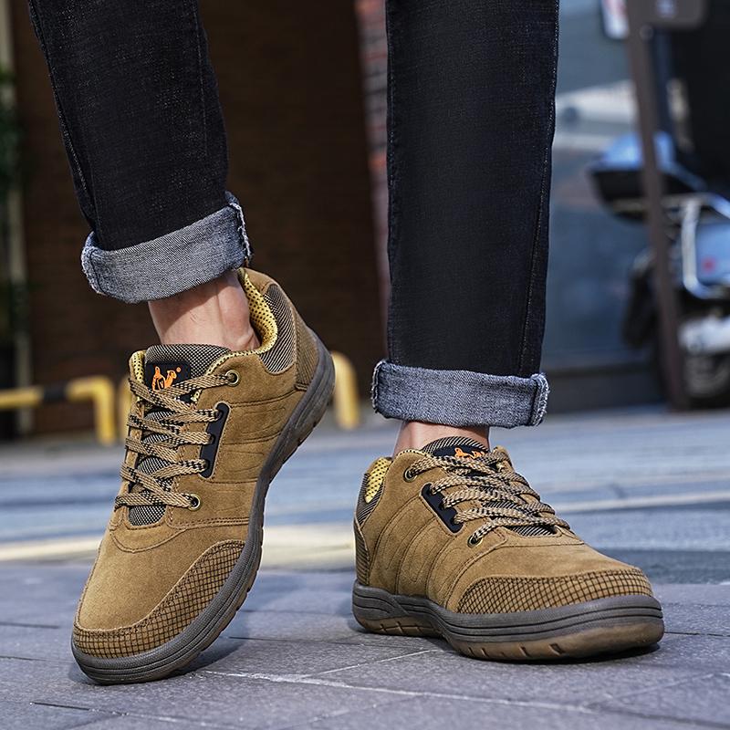 Мужская обувь больших размеров с противоскользящим эффектом, модная ретро-обувь для походов и альпинизма, спортивная и повседневная мужская обувь