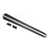 4Pcs For Porsche Cayenne Sport Carbon Fiber Interior Front Door Panel Cover Trim