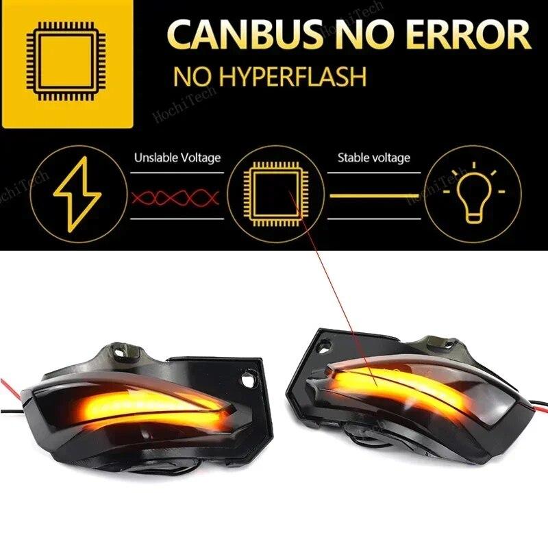 Дымчатый светодиодный динамический указатель поворота, проблесковый маячок для бокового зеркала для Toyota Corolla Sport E210 Sienta XP170 Yaris XP210