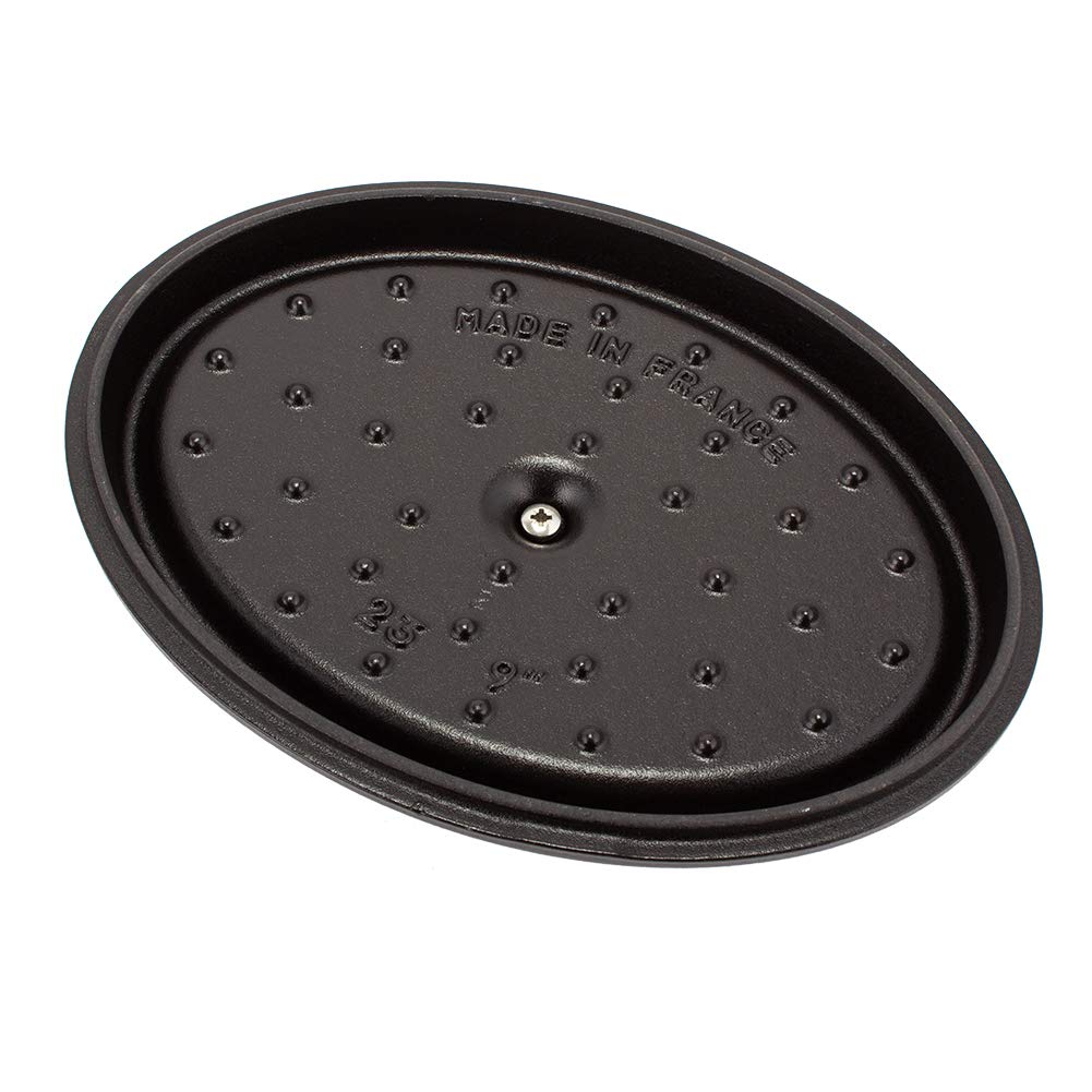 Staub Oval Pico Cocotte Oval 23cm Staub StaubOval Cocotte 1102325 Black [Staub] (enamel Pot/pan) [Staub] [Item]