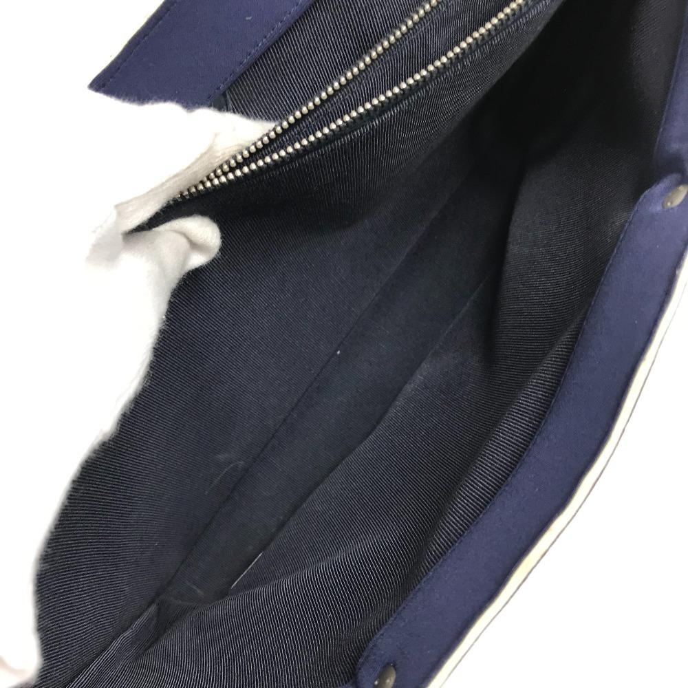 Chanel Сумка Тоут Сумка Ручная Сумка полиамид Темно-синий/Серебристый