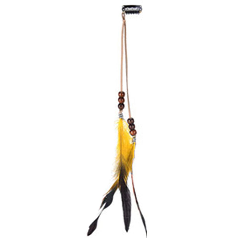 Ручной работы Наращивание волос Перья Волосы Веревка Индийский Хиппи Головные уборы Повязка на голову Головной убор Новинка Заколки для волос