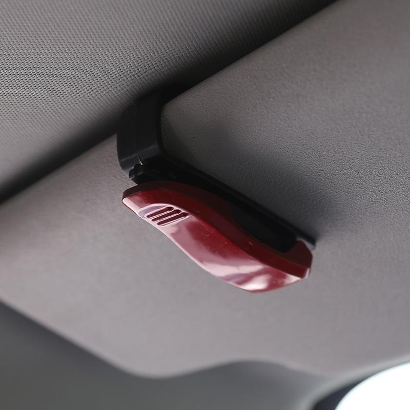 Зажим для билетов на автомобильные очки, держатель для билетов, держатель для автомобильных карт, зажим для ручек S-образной формы