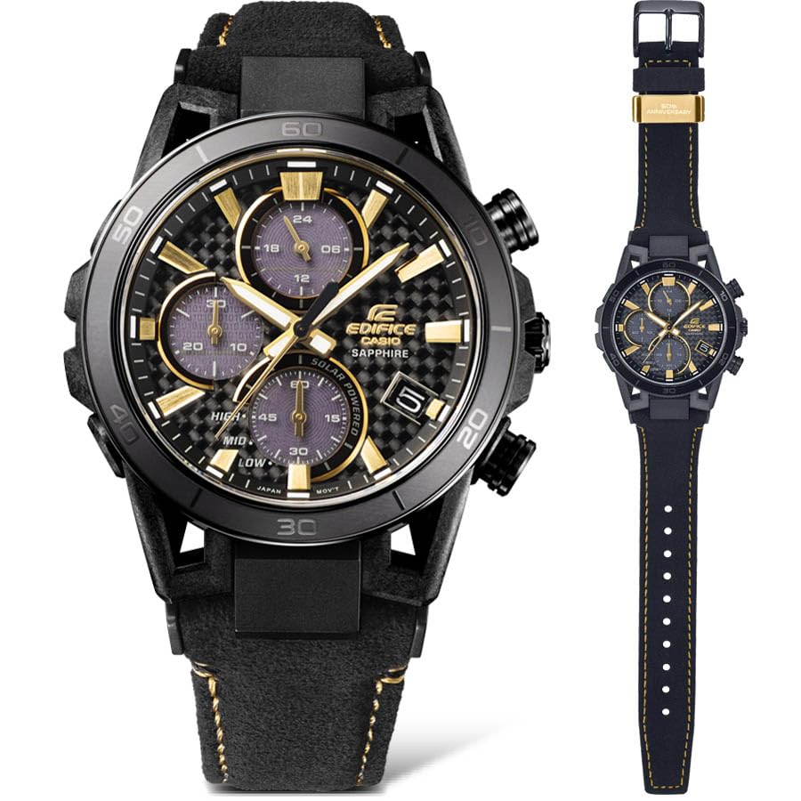 Часы Edifice Watch WATCH 50TH ANNIVERSARY Модель Solar Sapphire Glass Black [Casio] []CASIO EFS-S640ZE-1AJR Мужские