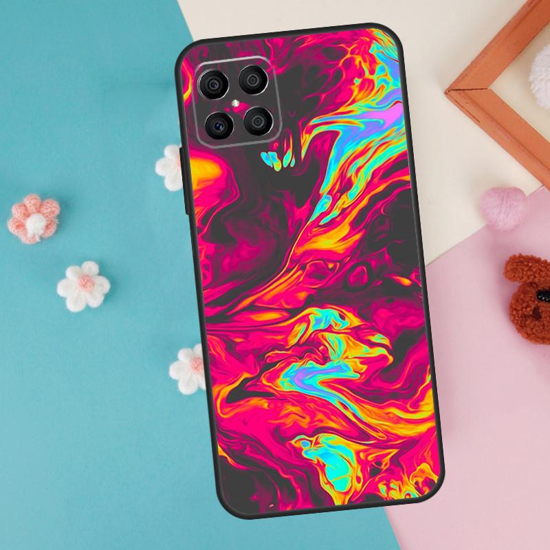Психоделический триповый абстрактный арт Чехол Для Honor 200 Pro 50 70 90 X9a X8a X8 X9 X8b X9c X9b Honor Magic 7 Pro 5 6 Lite Чехол