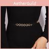 Design O Shaped Waist Chain Women Clothing Skirt Belt Jewelry Fashion Gifts