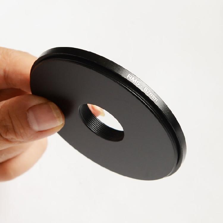RMS Adapter Rings Microscope Objective Lens RMS Thread to M42/49/52/58/62/67 Suitable for Camera Photography