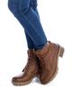Refresh Bottines Militaires boots 5 cm heel camel