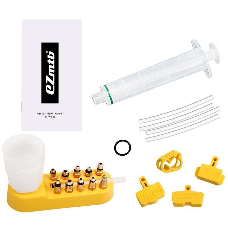 RIDERACE велосипедный гидравлический дисковый тормозной комплект для слива масла инструменты для SHIMANO, SRAM, Avid, MAGURA Ezmtb 2024 шоссейный инструмент для ремонта горного велосипеда