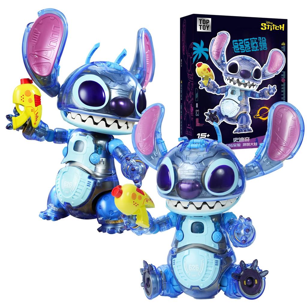 ЛУЧШАЯ ИГРУШКА Disney Stitch 626 Серия Набор строительных блоков, Игрушечная фигурка, Декоративная игрушка, Подарок на день рождения, Рождественский подарок для мальчиков и девочек, Возраст 8-14+,