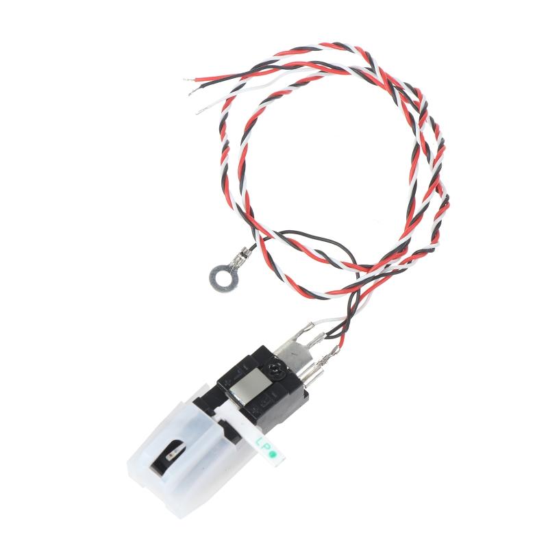 Dual Stylus Turntable Cartridge Double Ruby and Sapphire Stereo Stylus Needles+line for LP 78 RPM Record Player Replacem
