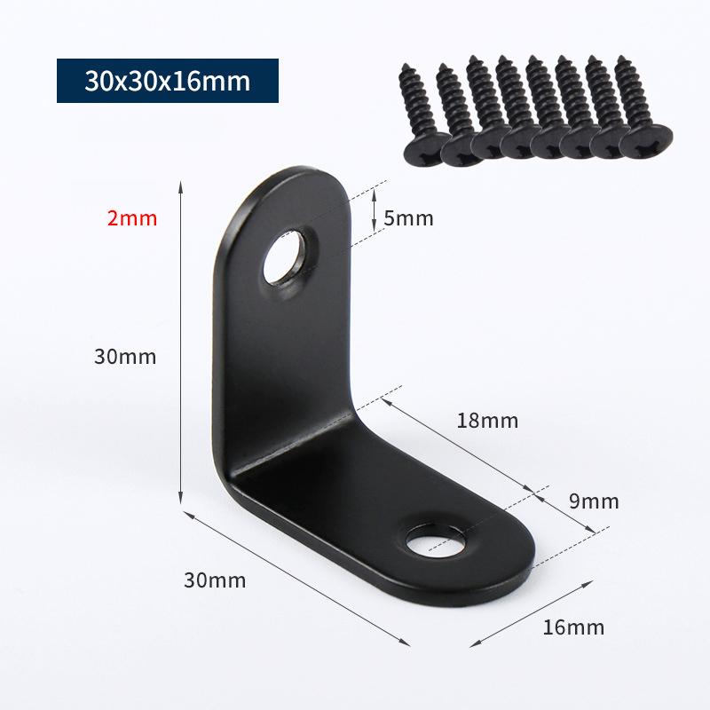 4 шт. угловой кронштейн с кодом 90 градусов, прямоугольный кронштейн, разъем для настенного крепления