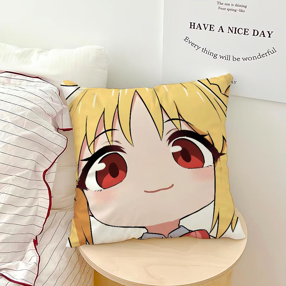 Аниме b-Bocchi the Rock чиби девочка наволочка Удобная мягкая наволочка для дивана, гостиной, домашнего декора, защитные чехлы