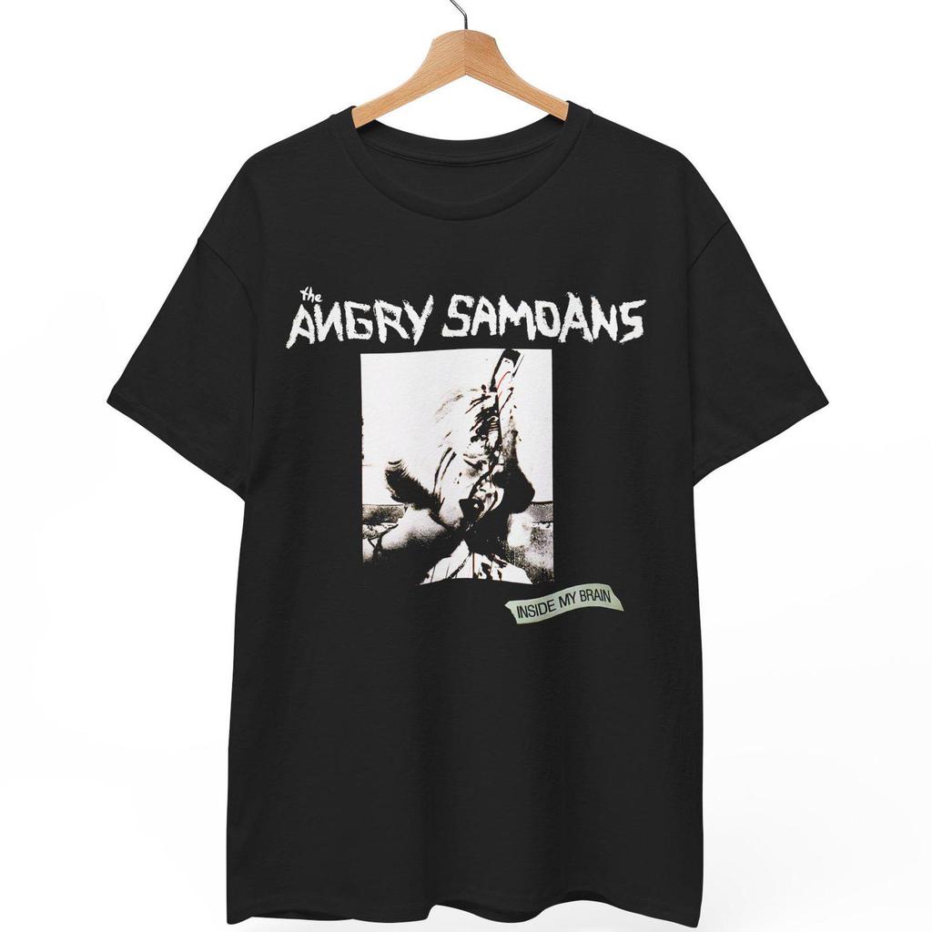 Vintage The Angry Samoans T-Shirt: 'Inside My Brain' Album Art