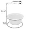 Shaving Stand Bowl Set Professional Shaving Soap Bowl Razor Brush Holder Safety Stand Kit for Men
