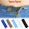 5/1 Pcs Fatty Maternity Waistband Elastic Extender Pants Belt Extension Buckle Button Pregnancy Ad