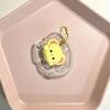 Food-Grade Silicone Animal Squishy Keychain Mini Cute Animals Fidget Toy Keyring  Adults