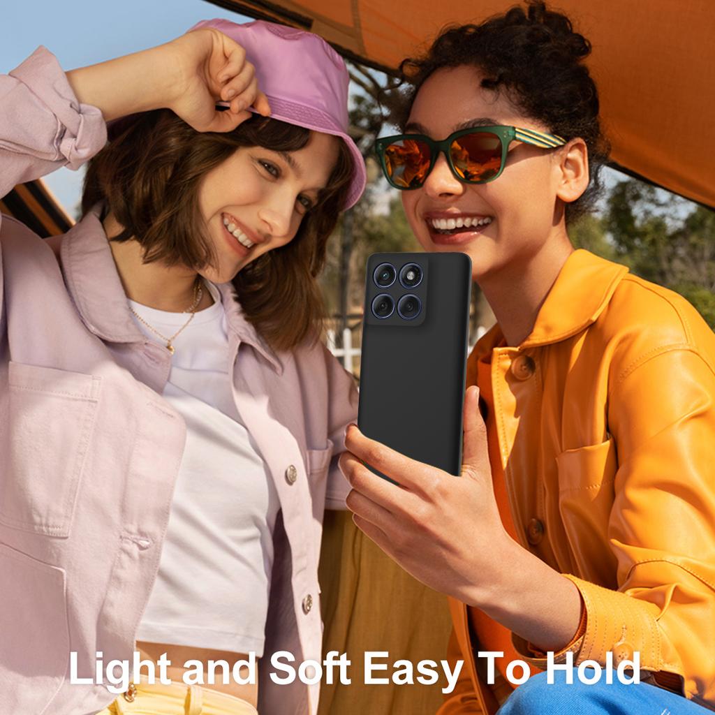 For Motorola Edge (2025) 5G Case Compatible with MagSafe Anti-Drop Liquid Silicone Phone Cover