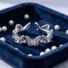 Dainty Jewelry Butterfly Rings Vintage Finger Rings New Fashion Zircon Rings  Valentine‘s Day