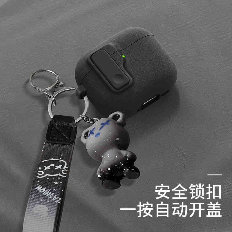 Новый жесткий защитный чехол для AirPods 4 с магнитной защелкой Гибридный чехол Роскошная защитная крышка для Apple AirPods pro2 3 1/2