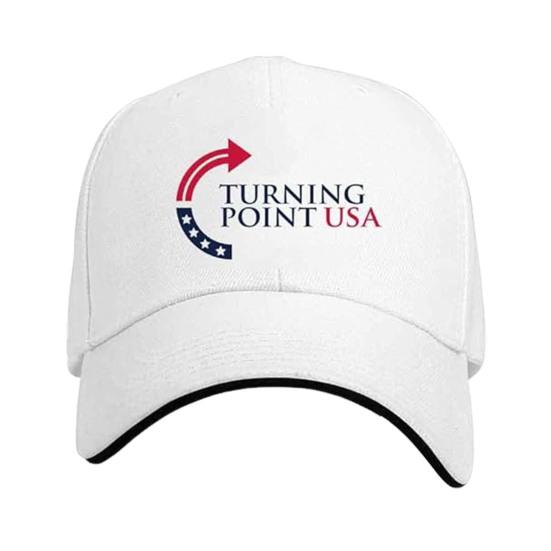 Turning Point USA Шляпа Чарли Кирка Унисекс Регулируемая бейсболка для мужчин и женщин Винтажная Ретро Принт Шляпа