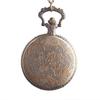 Unisex Hollow Locomotive Quartz Pocket Watch - Casual Style