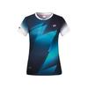 YONEX 243Ts022F Темно-синий Женская Энергичная Игровая Одежда с Градиентом