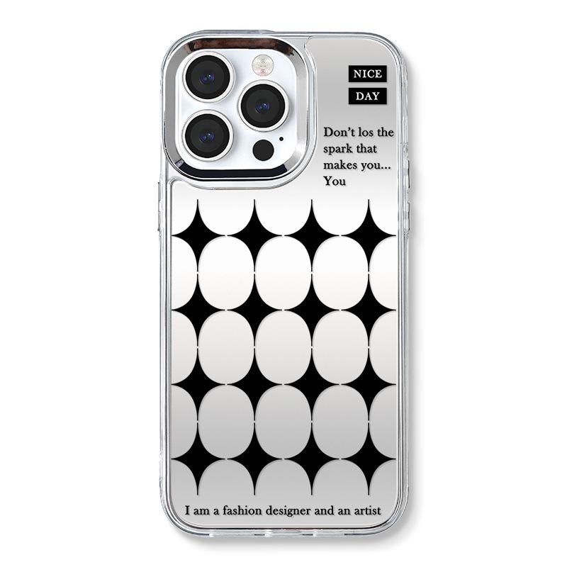 Чехол для iPhone Zhitai: 15, 12 и 14ProMax Стиль браслета-зеркала