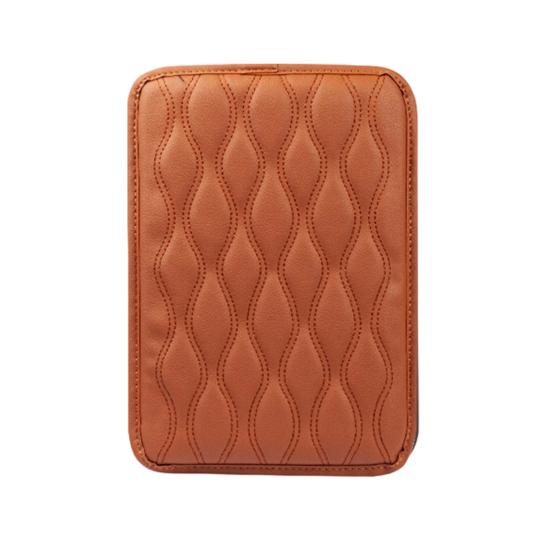 Universal Center Console Cover Waterproof Dirt-Resistant Armrest Box Cushion Protector with Elastic Straps for Most Vehicle