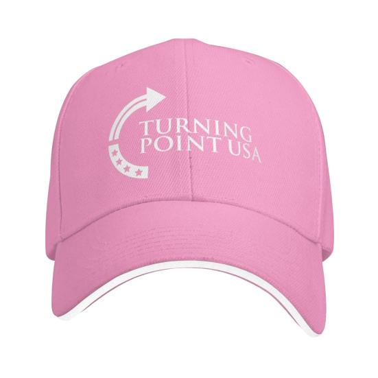 Turning Point USA Шляпа Чарли Кирка Унисекс Регулируемая бейсболка для мужчин и женщин Винтажная Ретро Принт Шляпа